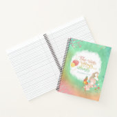 Carnet Elle travaille volontiers avec son Tricot des main (Intérieur)