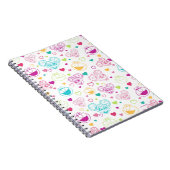 Carnet Elmo & Abby Cadabby Valentine Hearts Motif (Côté Droit)