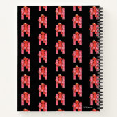 Carnet Elmo Alphabet | Coeurs H (Dos)