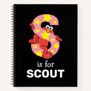 Carnet Elmo Alphabet Étoile S