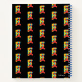 Carnet Elmo Alphabet | F Fleurs (Dos)