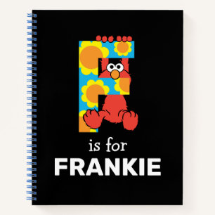 Carnet Elmo Alphabet   F Fleurs