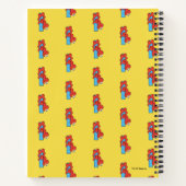 Carnet Elmo Alphabet | I Bleu (Dos)