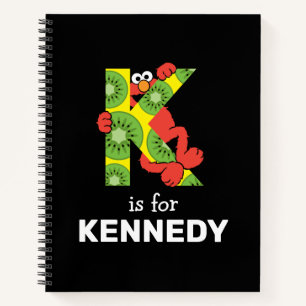 Carnet Elmo Alphabet K Kiwi