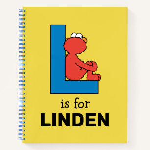 Carnet Elmo Alphabet   L Bleu