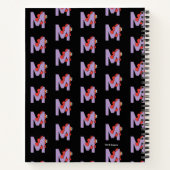 Carnet Elmo Alphabet | M pourpre (Dos)