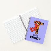 Carnet Elmo Alphabet | T Tiger (Intérieur)