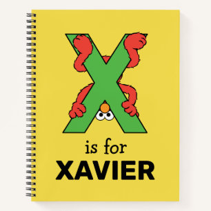 Carnet Elmo Alphabet Vert X