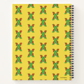 Carnet Elmo Alphabet | Vert X (Dos)