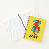 Carnet Elmo Alphabet | Z Turquoise (Intérieur)