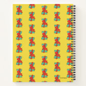 Carnet Elmo Alphabet | Z Turquoise (Dos)