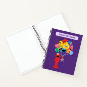 Carnet Elmo Balloons | Ajoutez Votre Dessin De Nom (Intérieur)