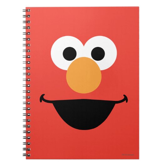 Carnet Elmo Face Art (Devant)