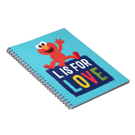 Carnet Elmo | L est pour l'amour (Côté Droit)