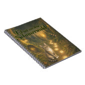 Carnet Elsa de la forêt ronronnante bloc-notes 🐾✨ (Côté Droit)