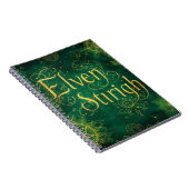 Carnet Elven Stirigh – Sigils in Green (Côté Droit)