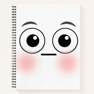 Carnet Embarrassed face Notebook