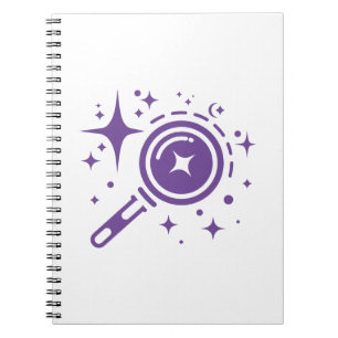 Carnet emblème AI Twinkle étoiles, phare de l'ère numériq