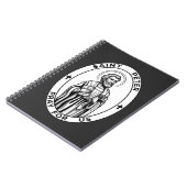 Carnet Emblème catholique Saint Pierre l'Apôtre Foi (Côté gauche)