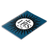 Carnet Emblème de la Compagnie de Jésus Monogramme (Côté gauche)