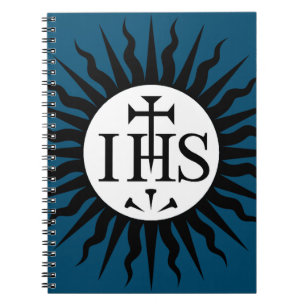 Carnet Emblème de la Compagnie de Jésus Monogramme