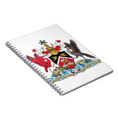 Carnet emblème de Trinité-et-Tobago (Côté Droit)
