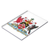 Carnet emblème de Trinité-et-Tobago (Côté gauche)