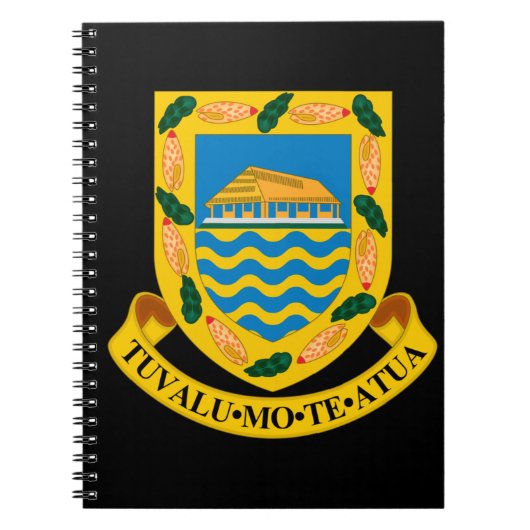 Carnet emblème de tuvalu (Devant)