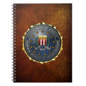Carnet Emblème du FBI (Devant)