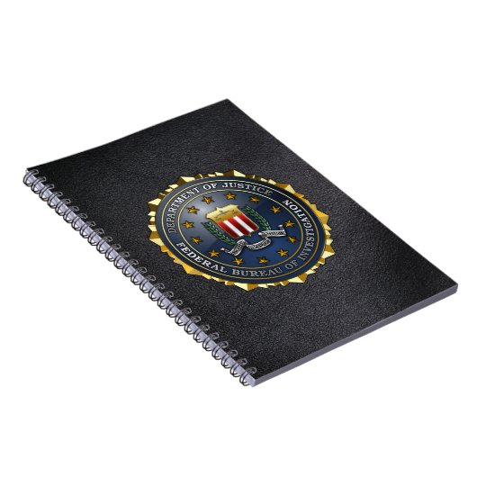 Carnet Emblème du FBI (Côté Droit)