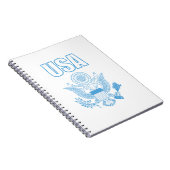 Carnet emblème national des États-Unis (Côté Droit)