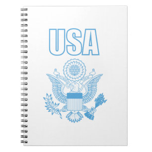 Carnet emblème national des États-Unis