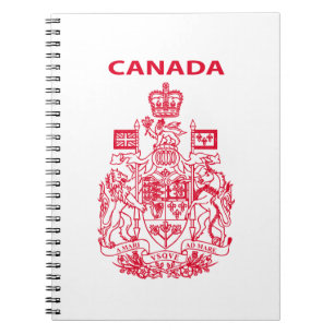 Carnet emblème national du Canada