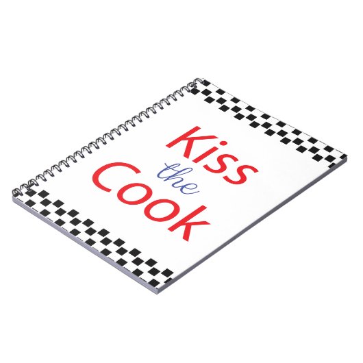 Carnet Embrasse Le Cuisinier (Côté gauche)