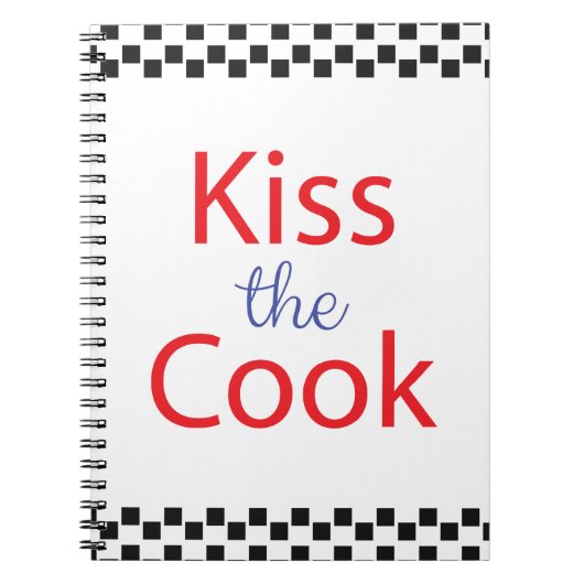 Carnet Embrasse Le Cuisinier (Devant)