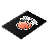 Carnet Embrasse mes pêches de pêche drôle (Côté gauche)