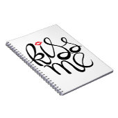 Carnet Embrasse-moi (Côté Droit)