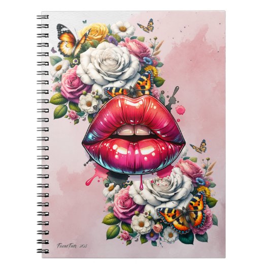 Carnet Embrasse-moi doucement (Devant)