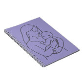 Carnet Embrasser l'amour une chaleur inconditionnelle (Côté Droit)