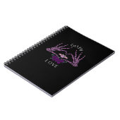 Carnet Embrassez Goth Skeleton Heart (Côté gauche)