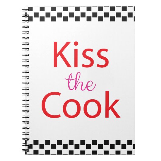 Carnet Embrassez Le Cuisinier (Devant)