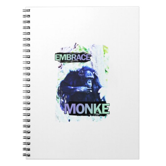 Carnet Embrassez Monke (Devant)