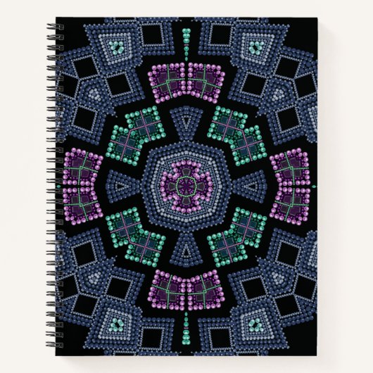 Carnet Embroidered beads (Devant)