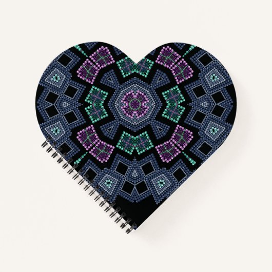 Carnet Embroidered beads (Devant)