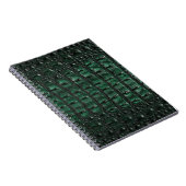 Carnet Emerald Crocodile Leather Luxury Exotic Skin (Côté Droit)