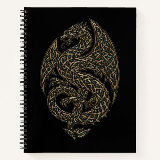 Carnet Emerald Knot Dragon  (Devant)