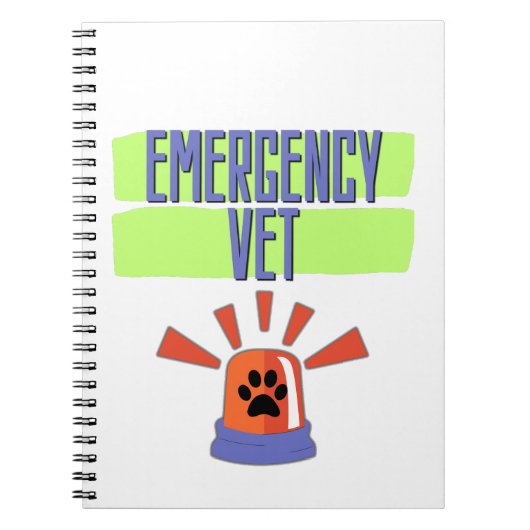 Carnet Emergency Vet – Veterinary Emergency Design (Devant)