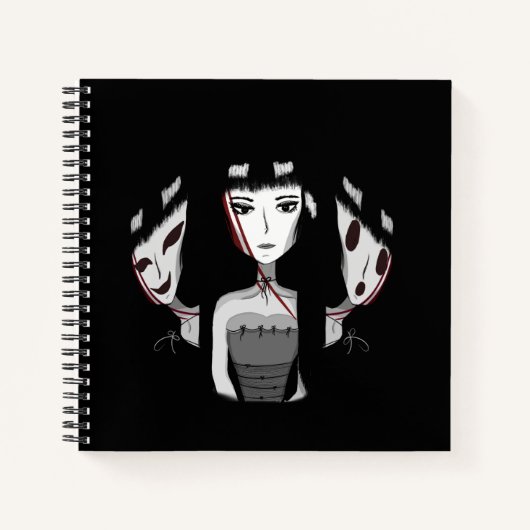 Carnet Emo Girls (Devant)