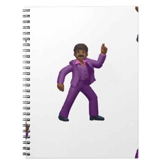 Carnet Emoji Dancing Man (Devant)