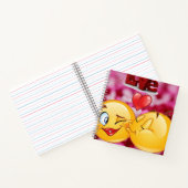 Carnet emoji de beso (Intérieur)